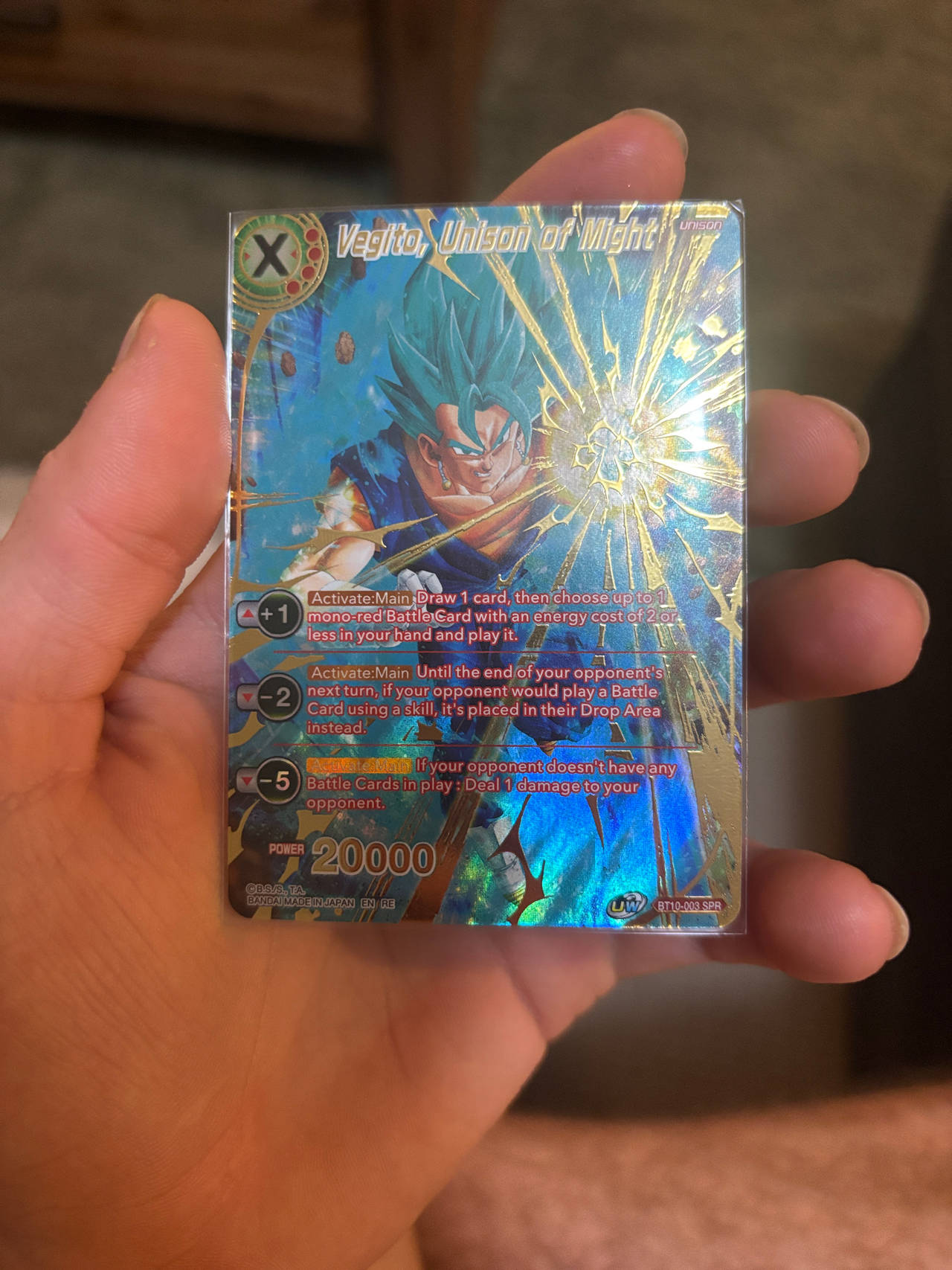 Vegito, Unison of Might