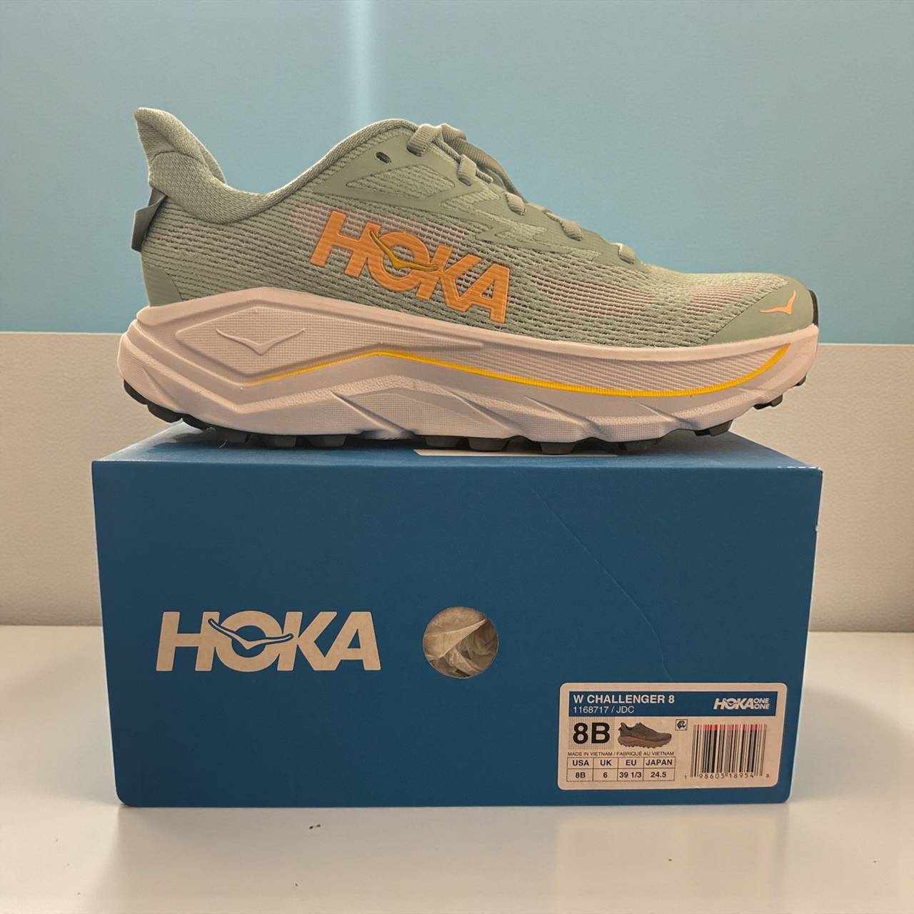 Hoka Women's Challenger 7 Jade/Sunlit High