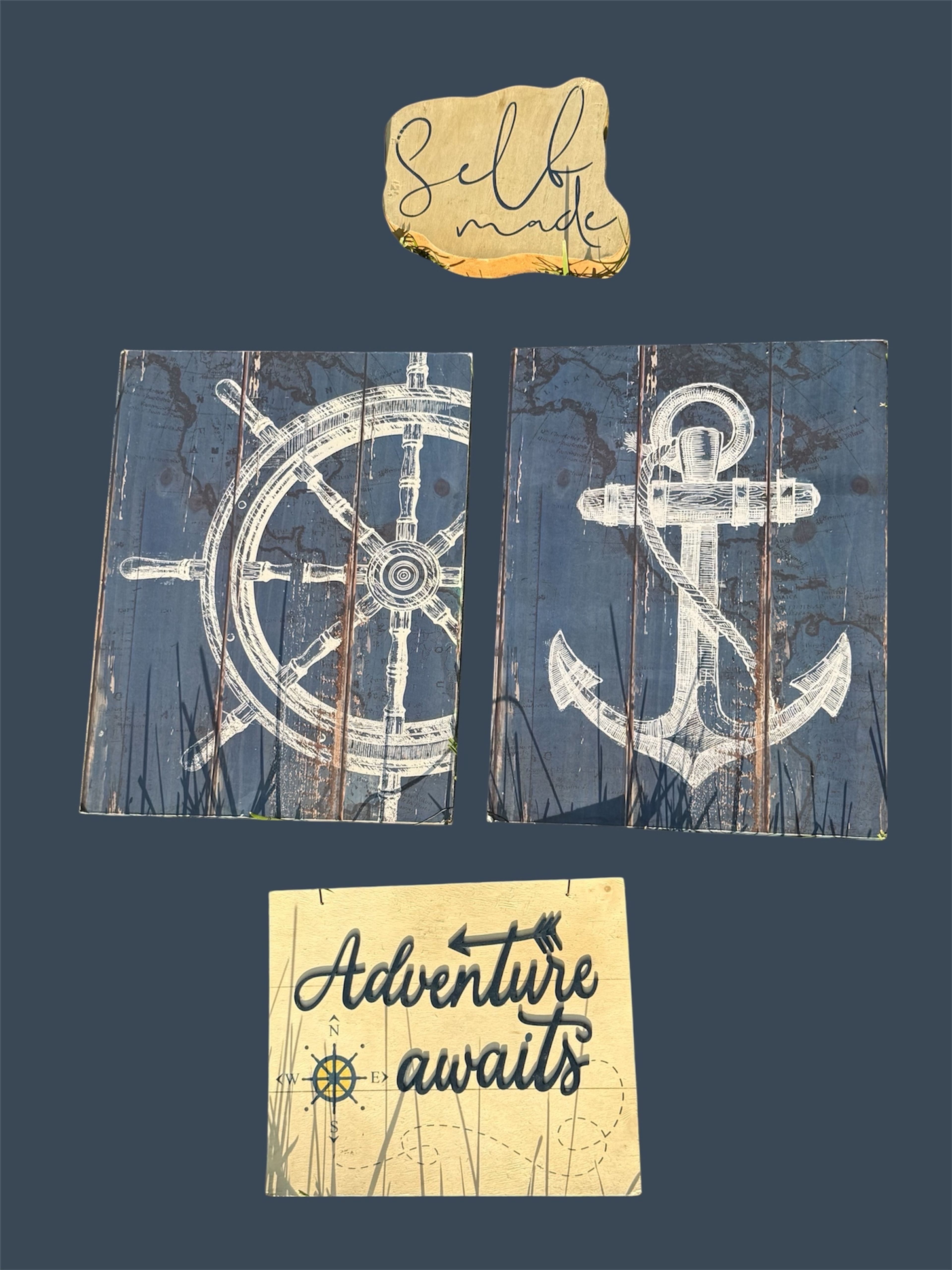 Nautical Wall Art Decor Set
