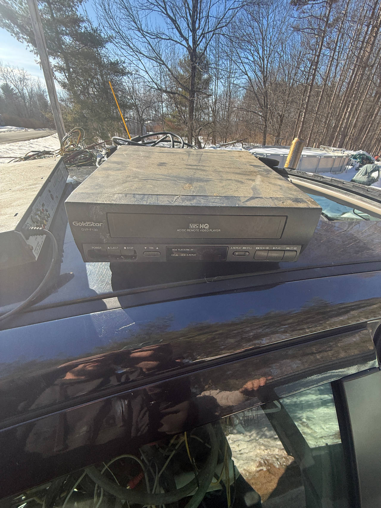 GoldStar GVP-F130 VHS VCR Player