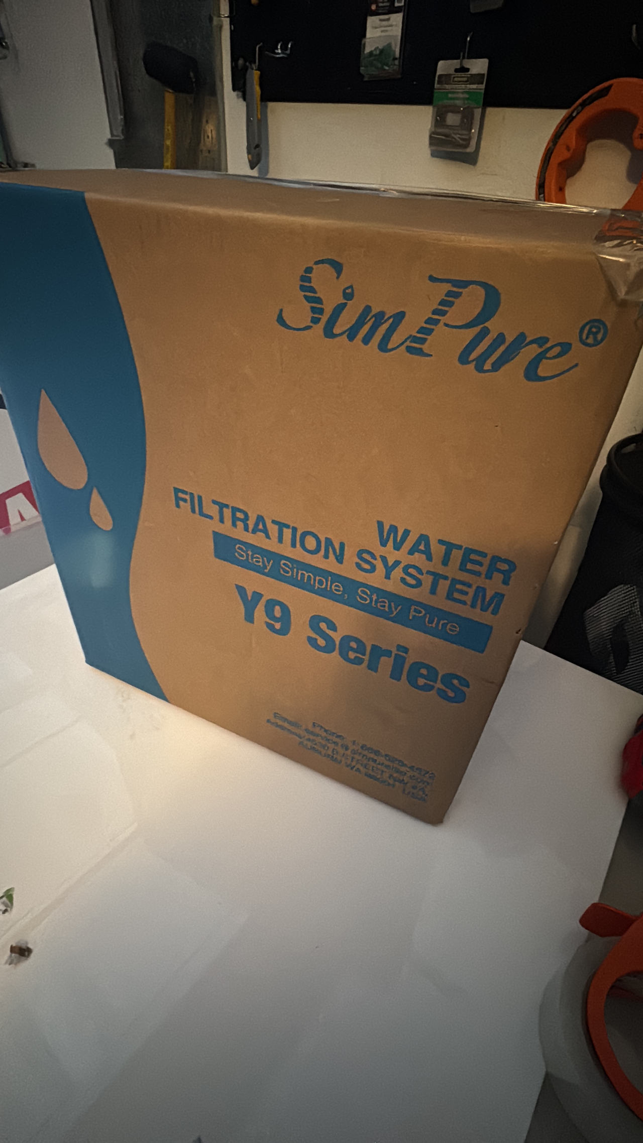 SimPure Y9 Countertop Reverse Osmosis Water Filtration System