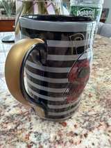 Disney Pirates of the Caribbean Skull Striped Coffee Mug DISNEY STORE - Image 2