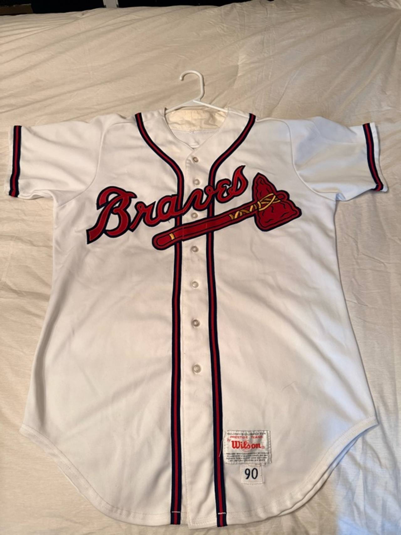 Wilson Atlanta Braves Vintage Baseball Jersey