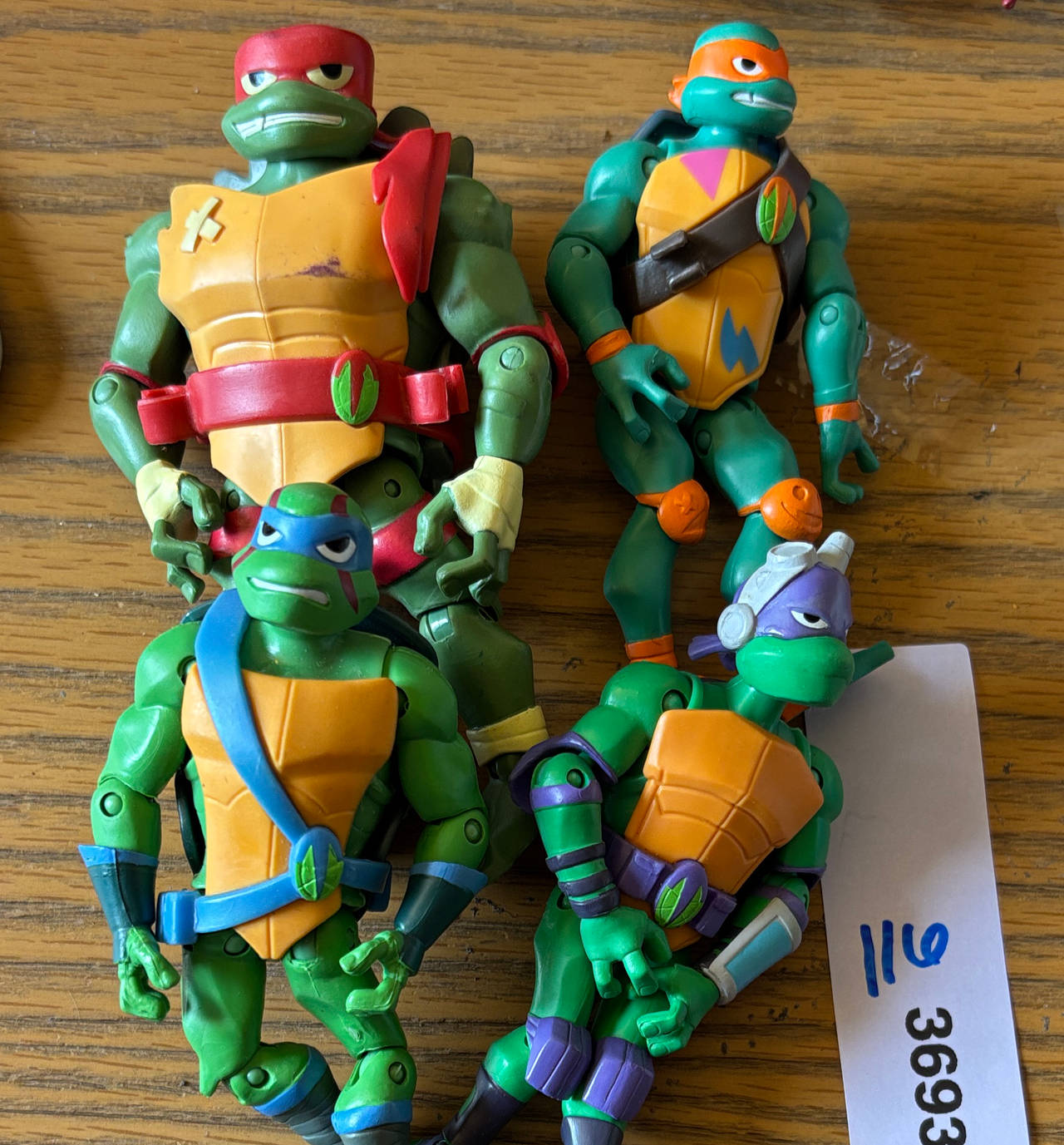 Rise of the Teenage Mutant Ninja Turtles Action Figure Set