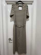 ATMOS & HERE Striped T-Shirt Dress Size 12 - Image 2
