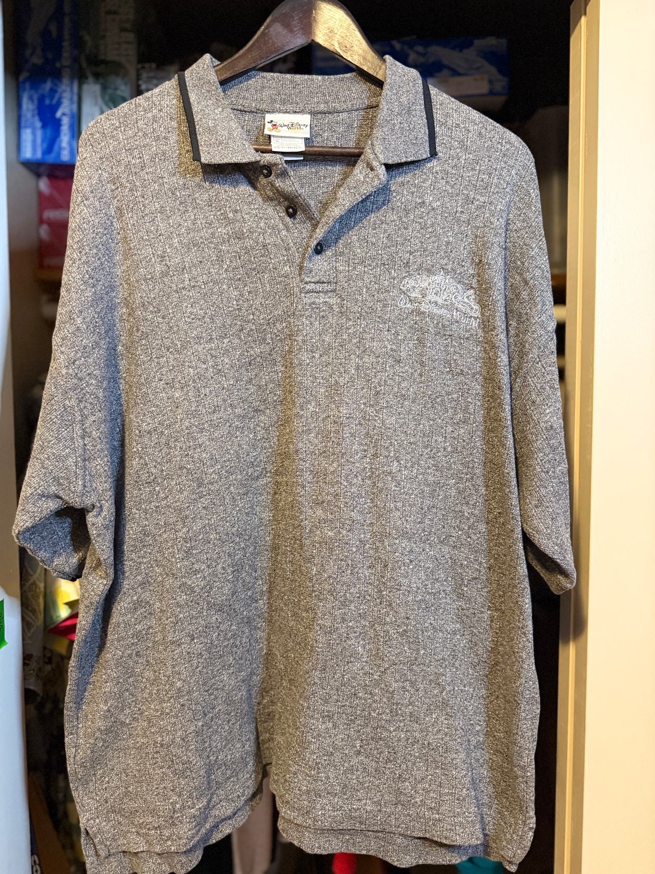 Vintage Walt Disney World Embroidered Polo Shirt