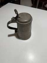Antique Pewter Tankard Stein Lid - Image 2