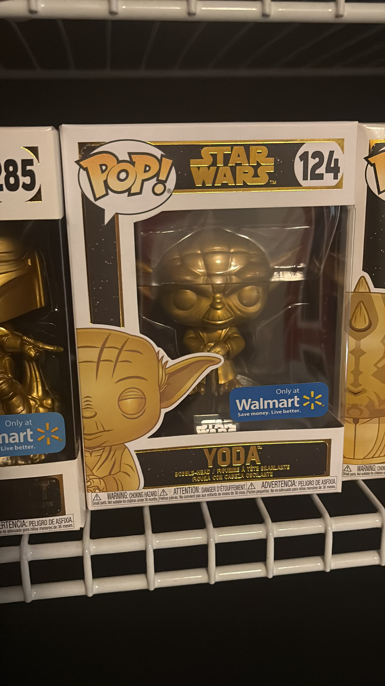 Funko Pop! Star Wars Yoda (Gold)