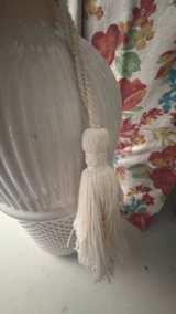 Opalhouse Textured Ceramic Table Lamp with Tassel - Image 2