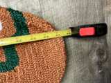 Aspen Gingerbread Man Rug with Santa Hat - Image 2