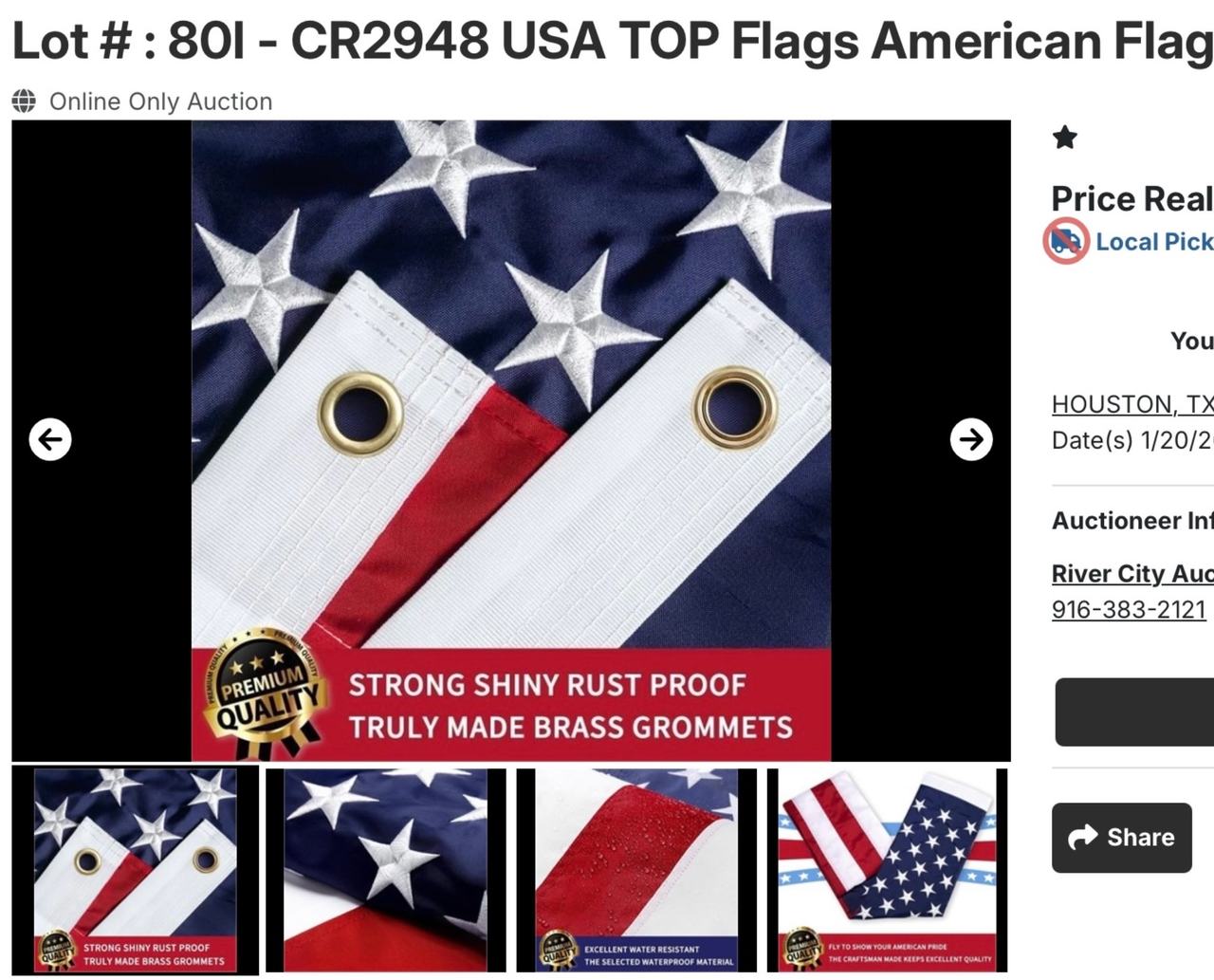 USA TOP Flags American Flag 8x12 ft Heavy Duty Nylon
