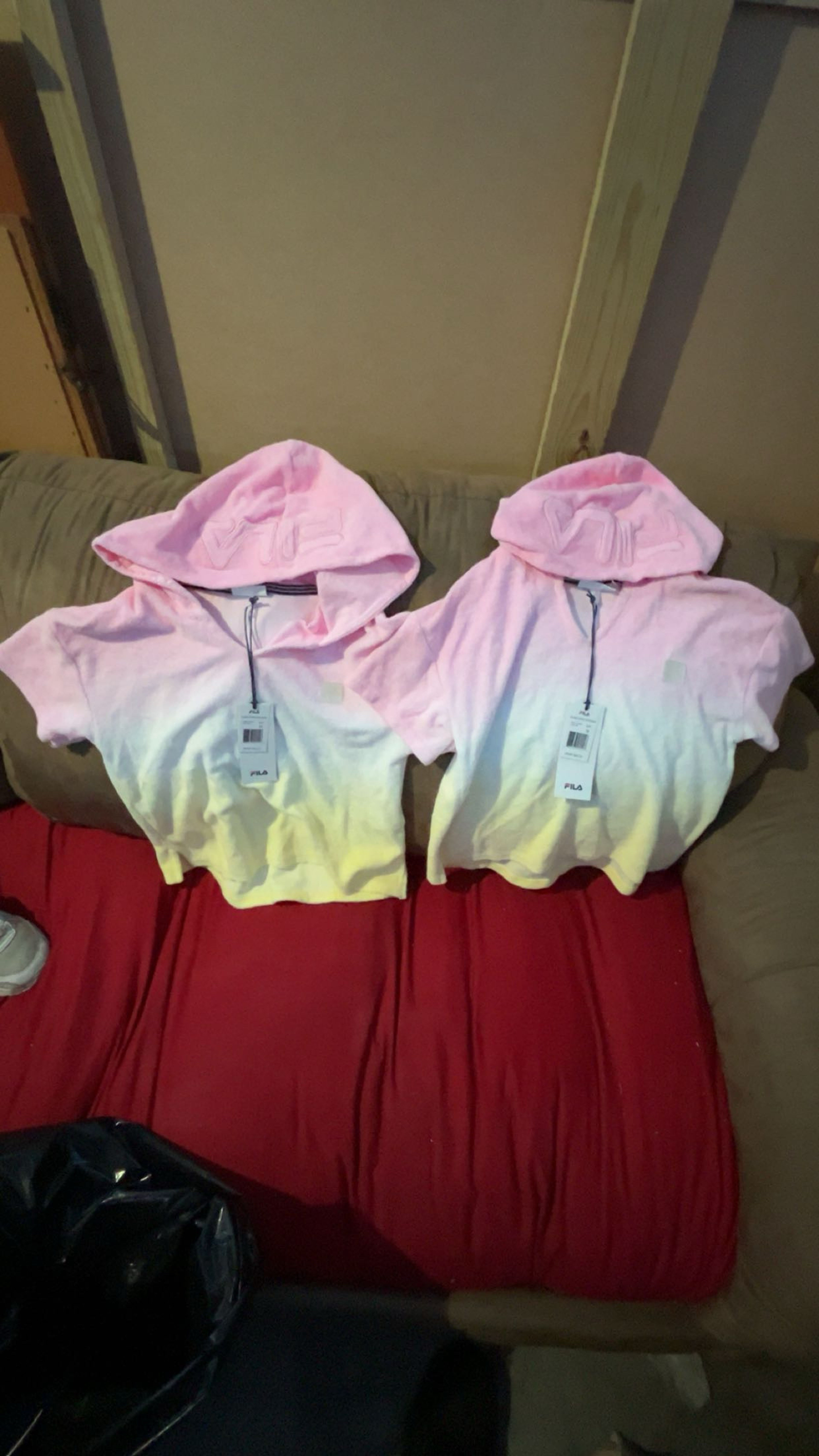 Fila Girls' Ombre Hoodie T-Shirt