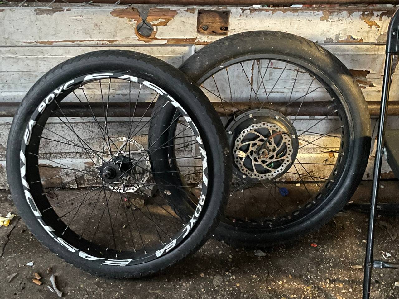 Easton EA90 XC 26" Wheelset with Electric Hub Motor