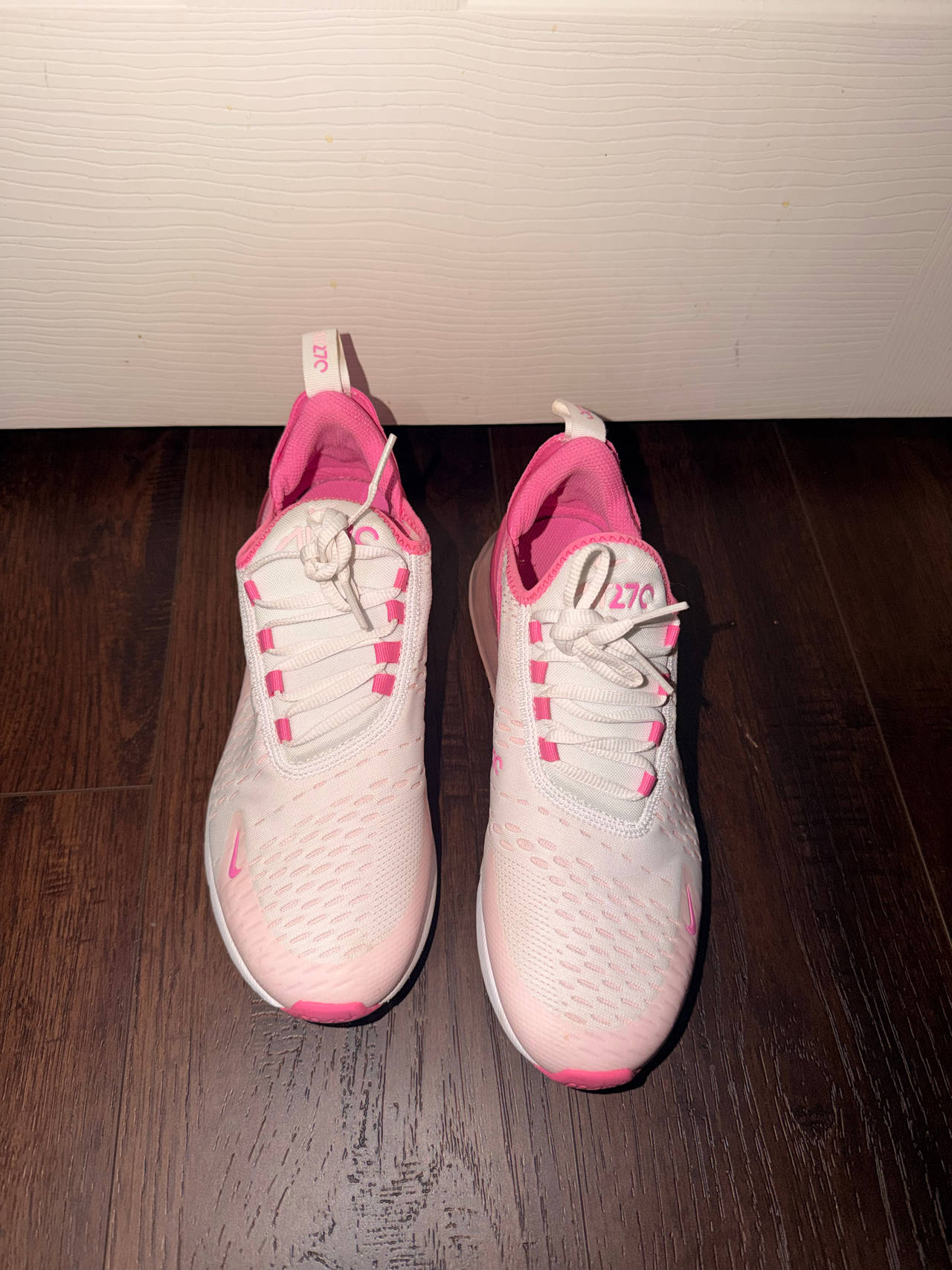Nike Air Max 270 White Pink Womens AH6789-108