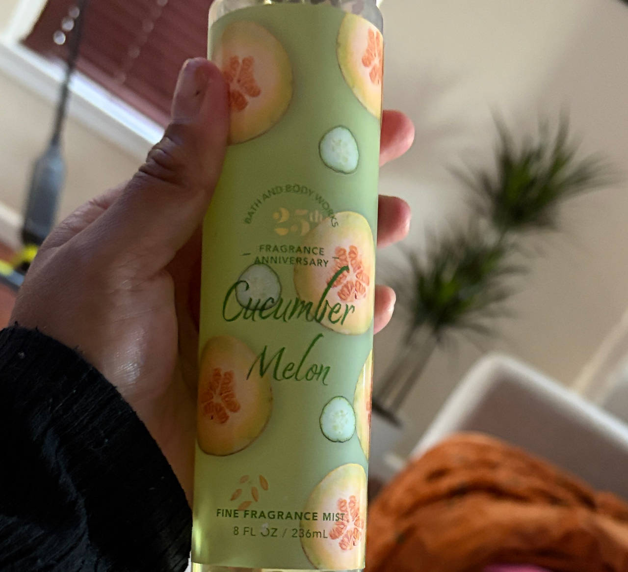 Bath & Body Works Cucumber Melon Fine Fragrance Mist 25th Anniversary Edition