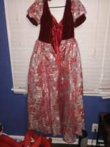 Vintage Style Velvet and Brocade Gown Titantic replica - Image 1