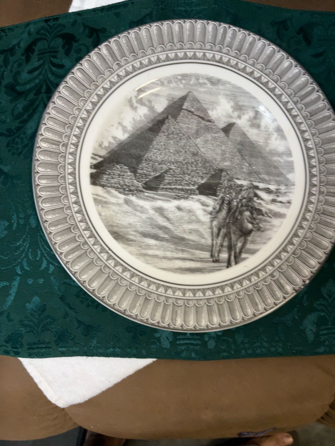 222 Fifth Slice of Life Great Pyramids Plate 5"