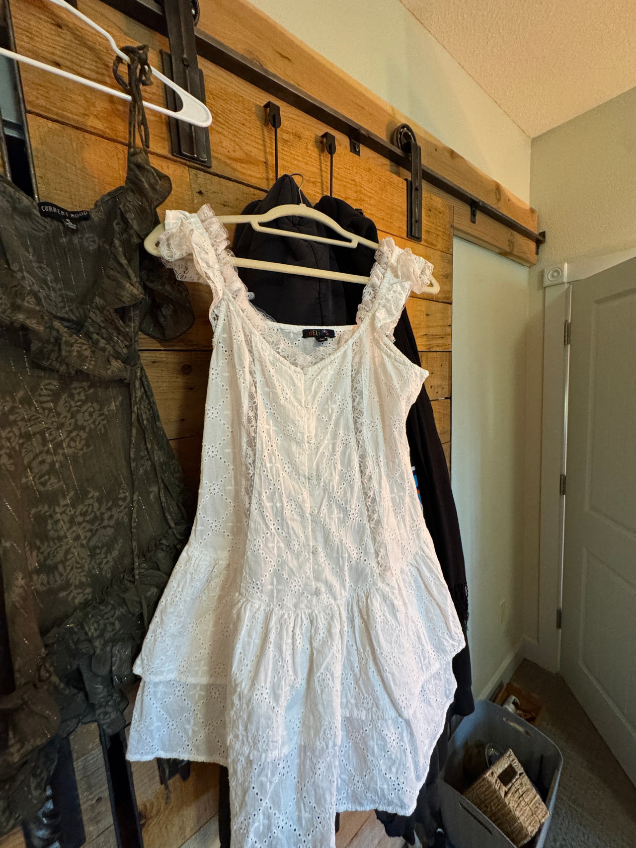 White Eyelet Sundress