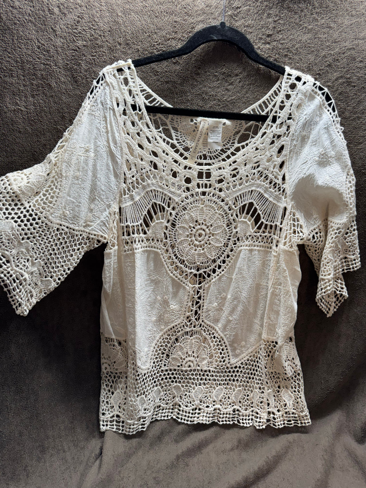 Crochet Lace Blouse