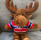 NHL Montreal Canadiens Plush Moose Toy - Image 1