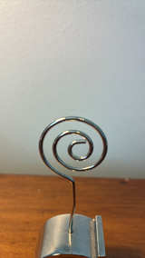 Metal Spiral Photo Holder - Image 3