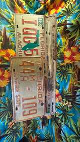 Vintage Florida License Plates lot 8 - Image 4