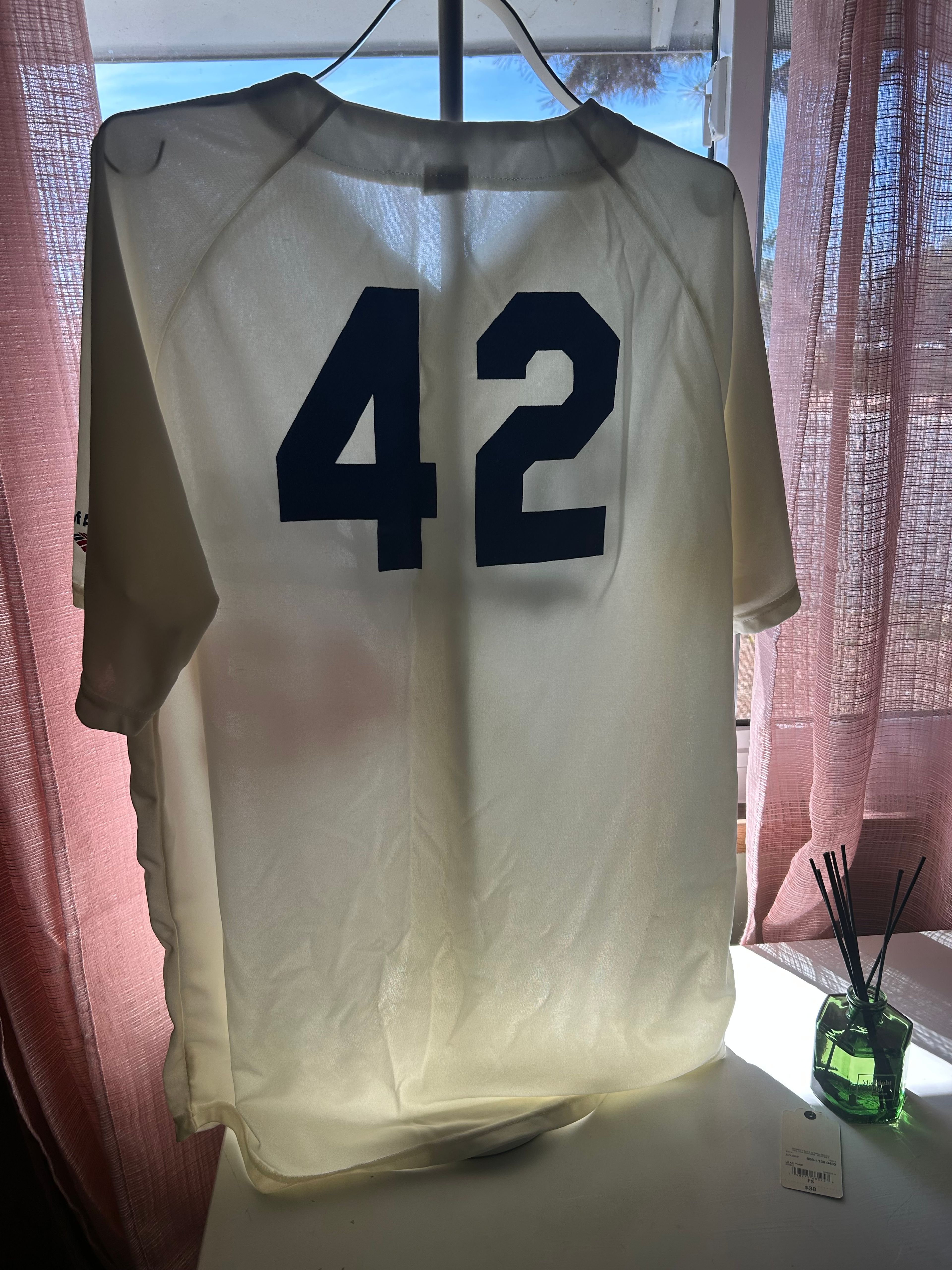 Jackie Robinson 1955 Brooklyn Dodgers Jersey - Image 6