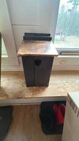 Handmade Wooden Bluebird Birdhouses with clean out - Image 2