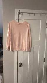 Loft Light Pink Knit Sweater Medium - Image 2
