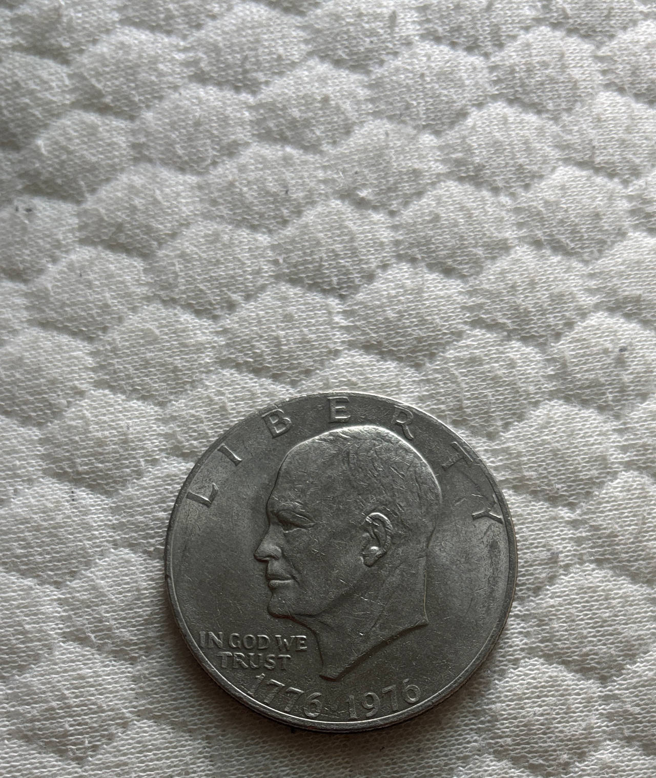1776-1976 Eisenhower Bicentennial Dollar Coin