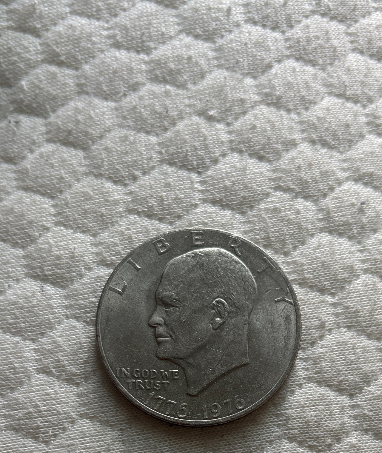 1776-1976 Eisenhower Bicentennial Dollar Coin