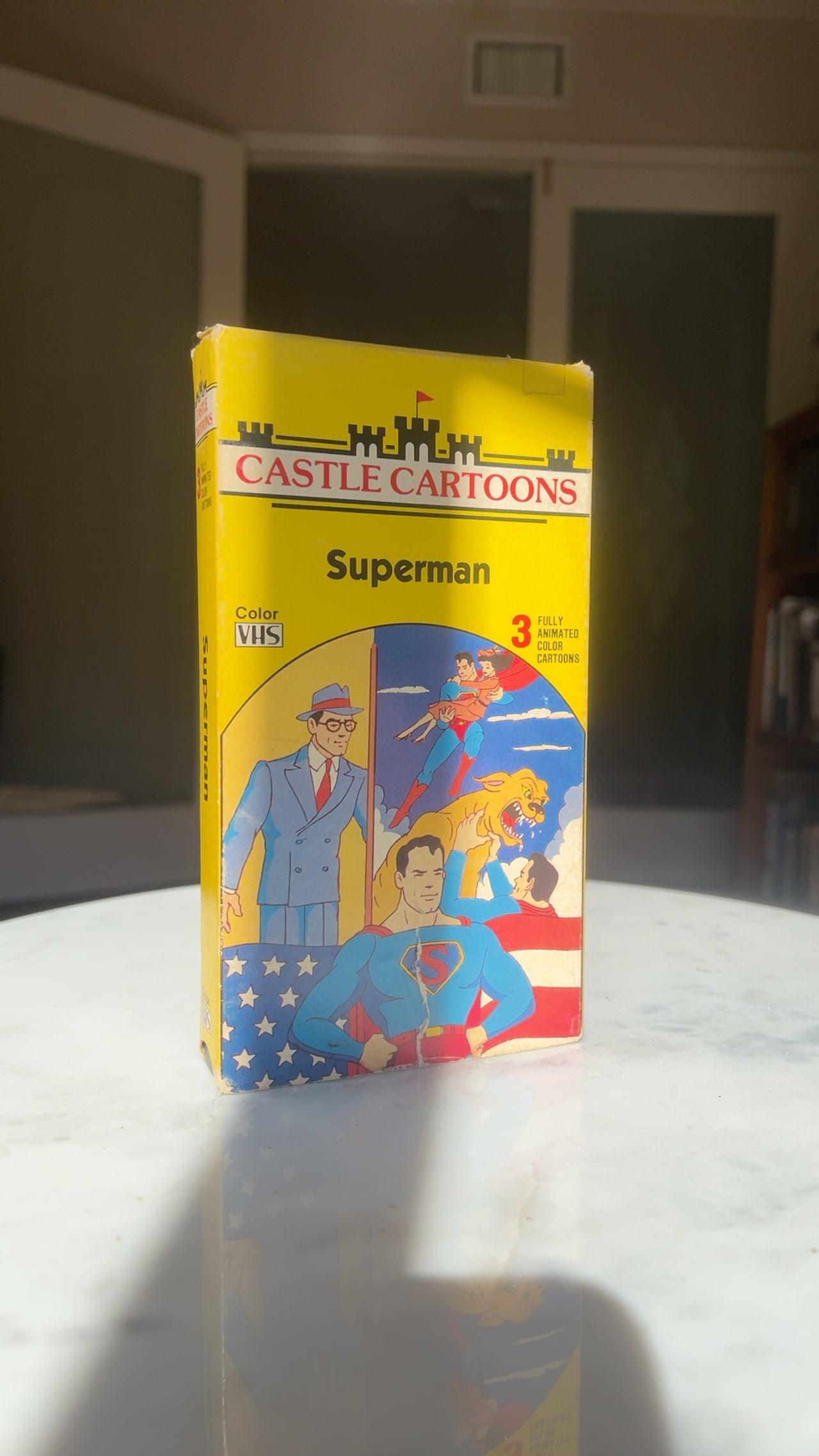 Superman Vol. 1 Castle Cartoons VHS