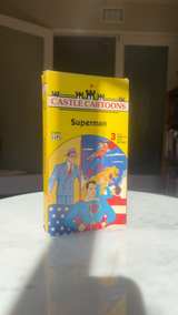 Superman Vol. 1 Castle Cartoons VHS - Image 1