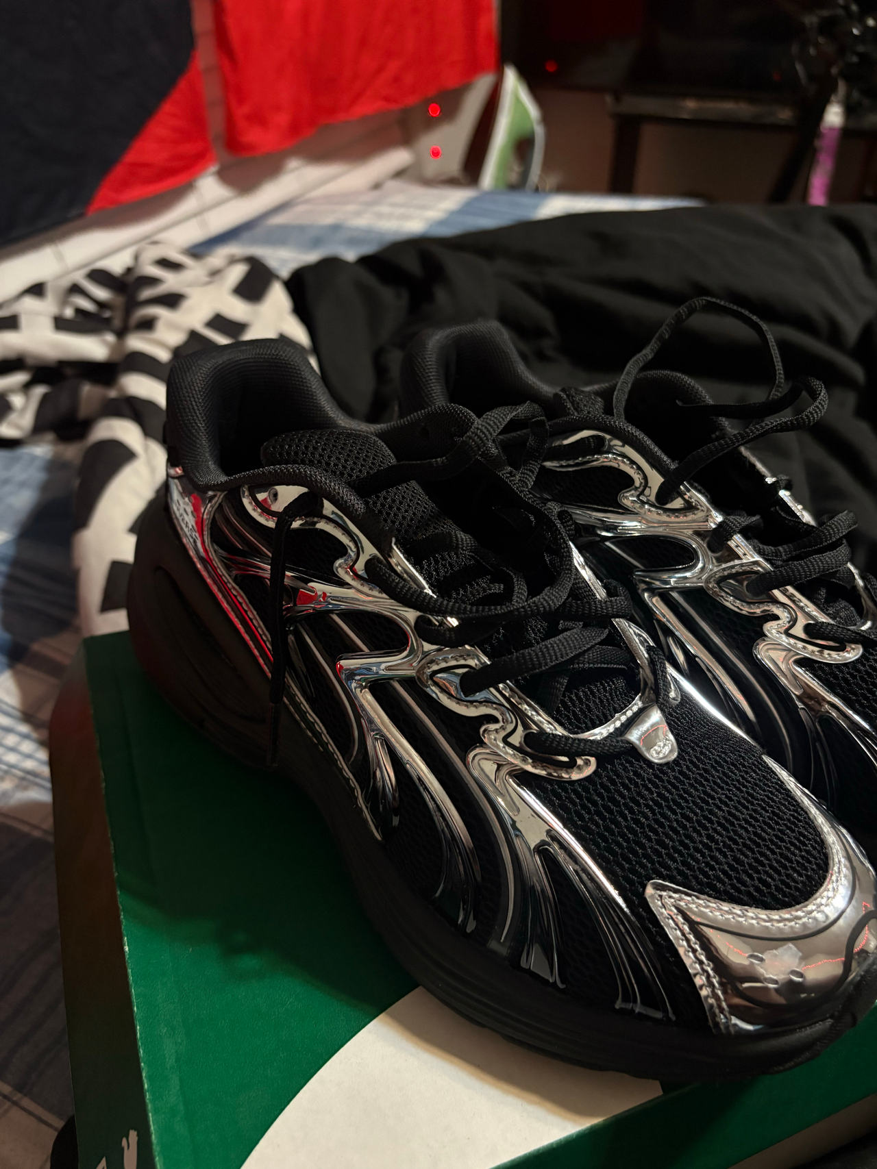 Puma Velophasis Phased Black Silver