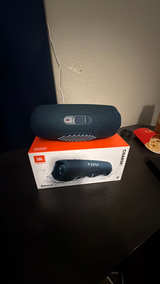 JBL Charge 5 Portable Bluetooth Speaker Blue - Image 3