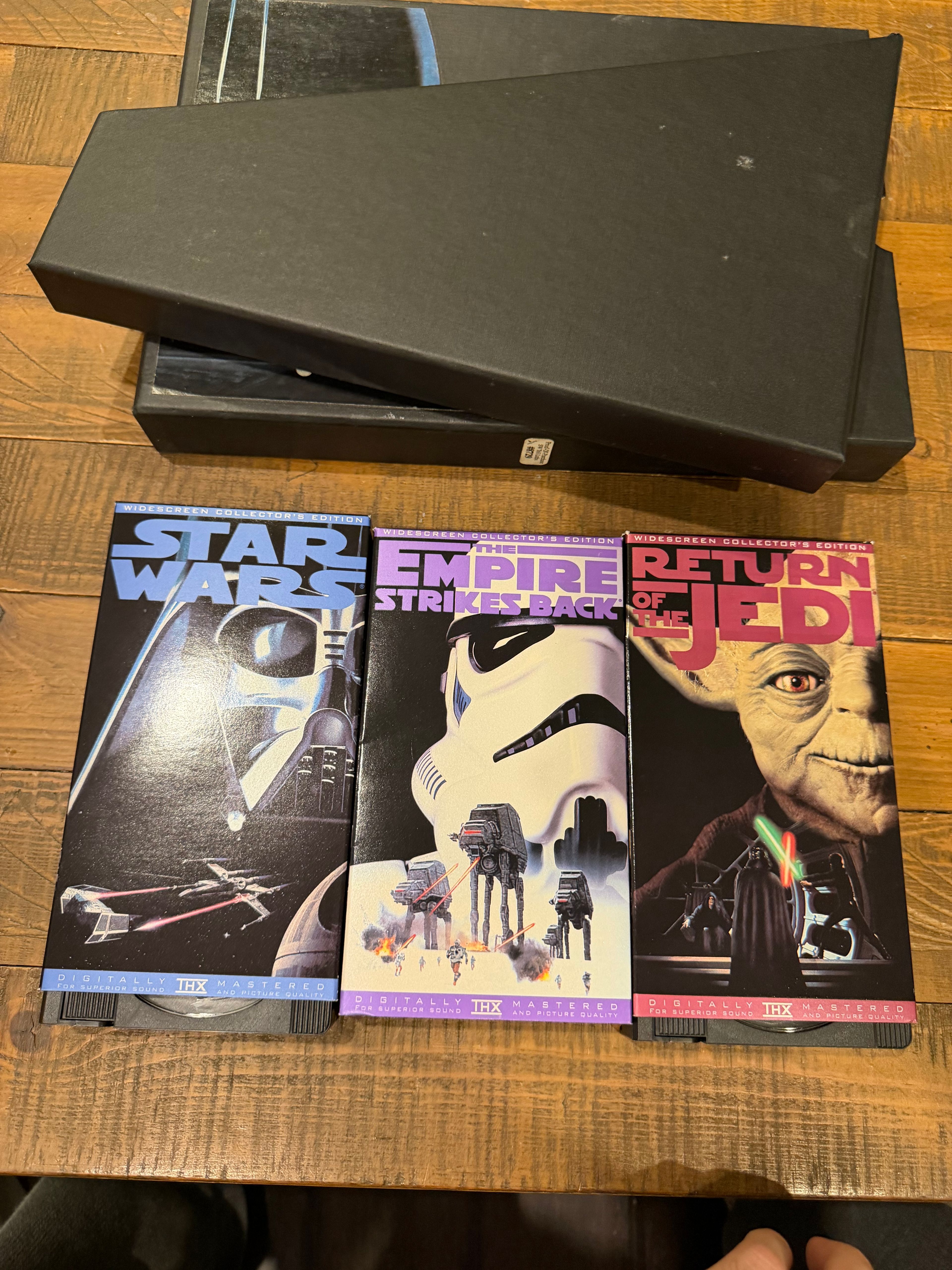 Star Wars Trilogy THX Widescreen Edition VHS Box Set (1995) Movie Lot Vintage - Image 3