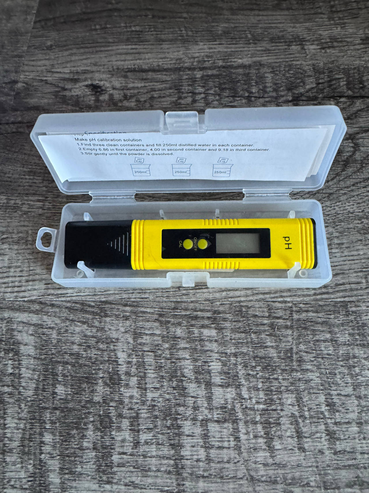 Digital pH Meter Tester with LCD Display
