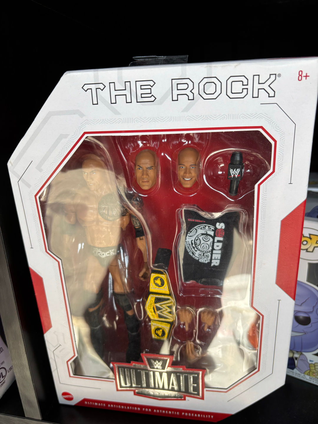 WWE Ultimate Edition The Rock Action Figure
