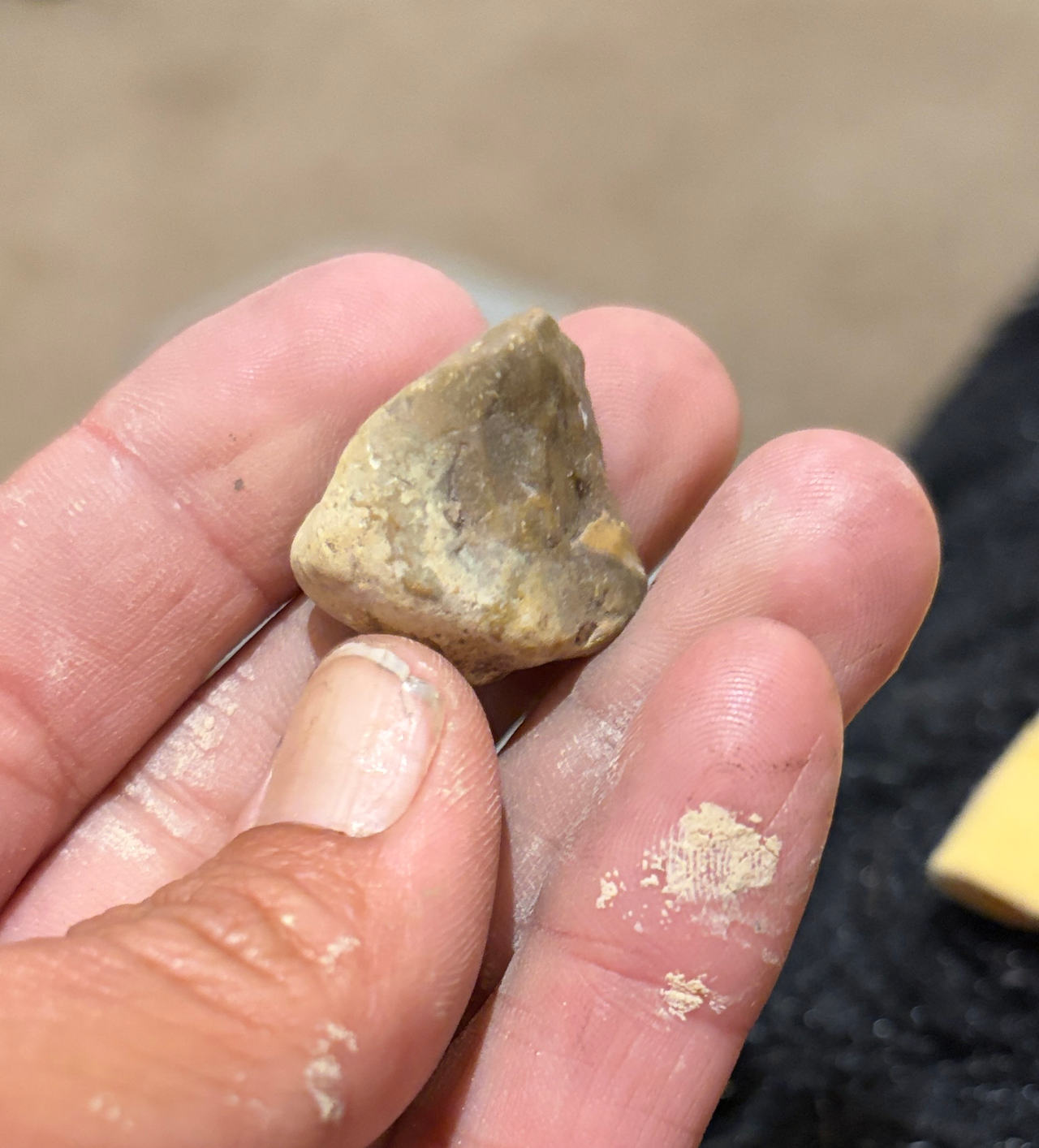 Native American Stone Arrowhead Artifact