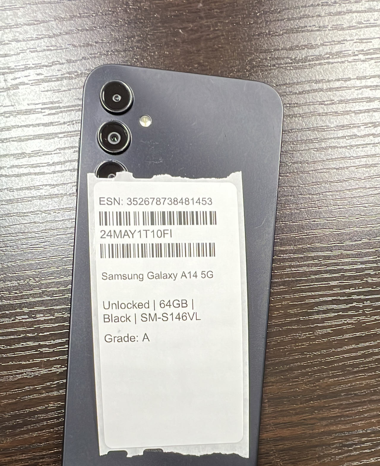 Samsung Galaxy A14 5G 64GB Black unlocked A