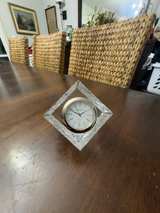 Waterford Crystal Meridian Cube Desk Clock - Image 1