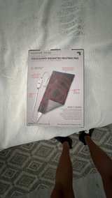 Sharper Image Calming Heat Massaging Weighted Heating Pad - Image 2
