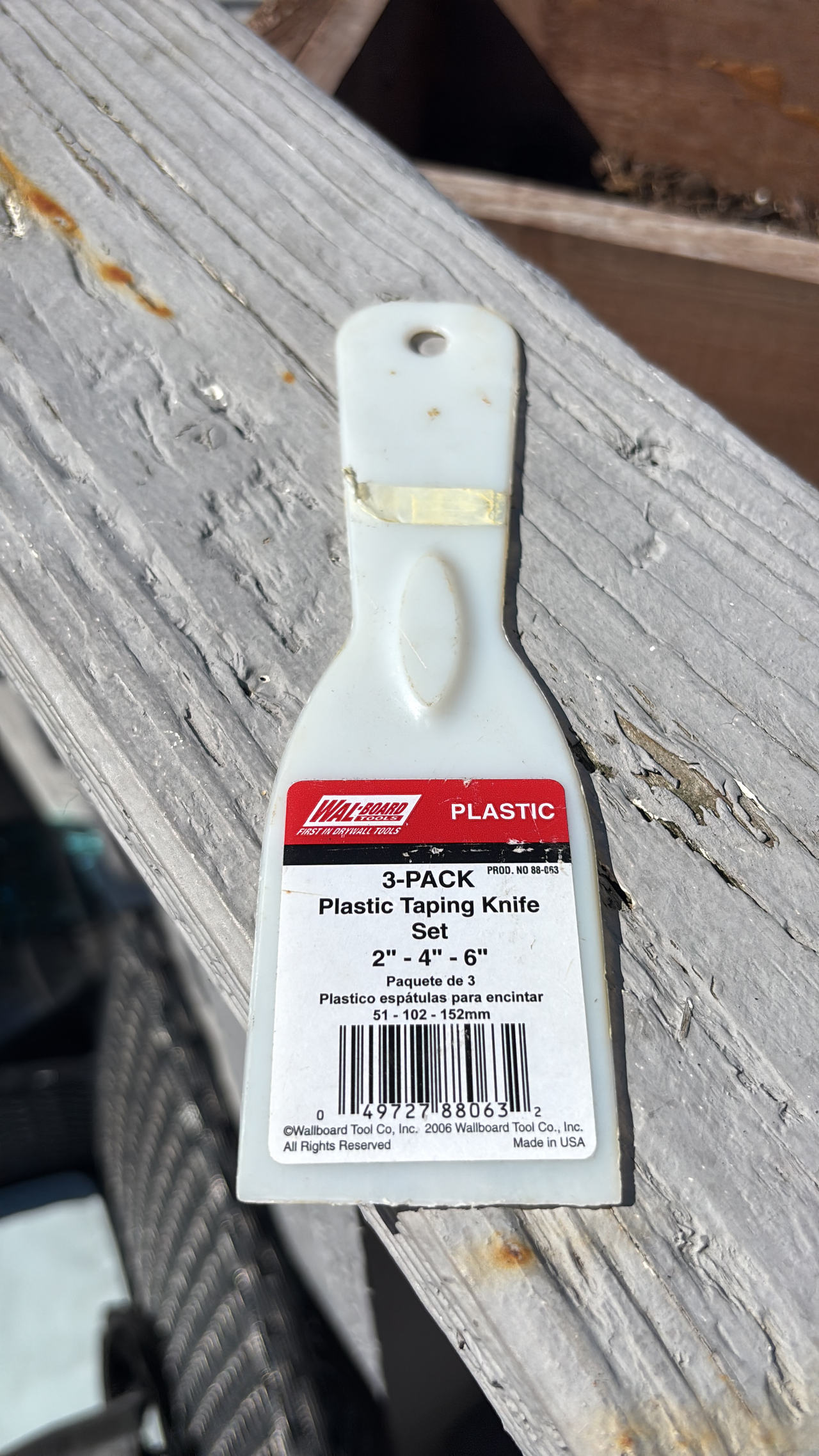 Wal-Board Plastic Taping Knife Set