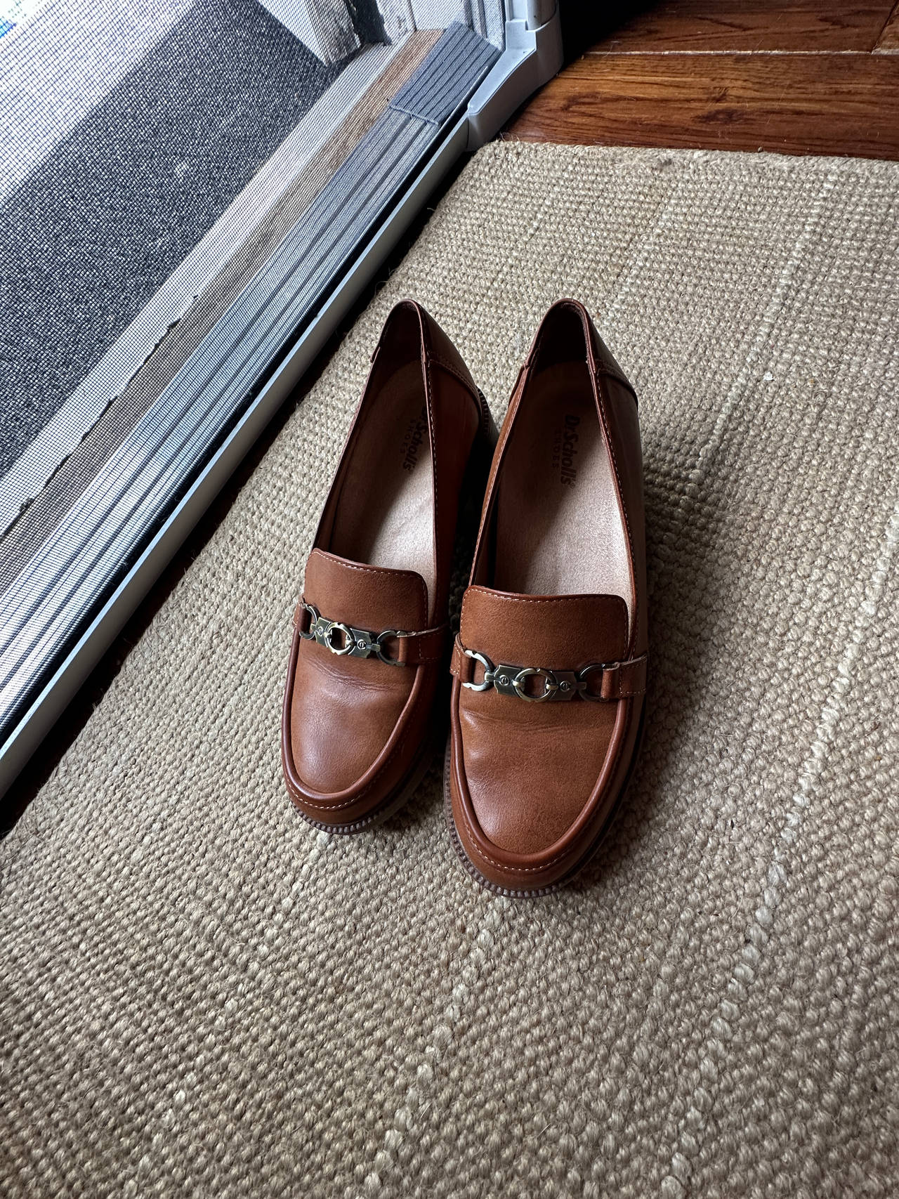 Women's Brown Leather Loafers