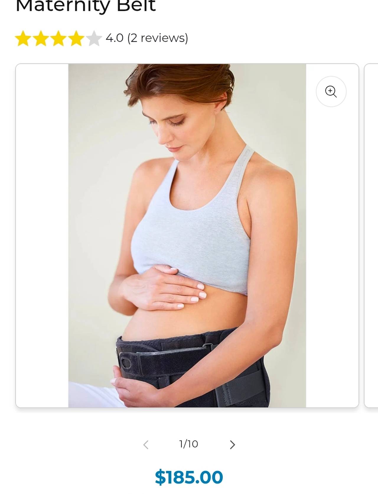 Matriarch Pregnancy Support Maternity Belt Back Support Women L/XL