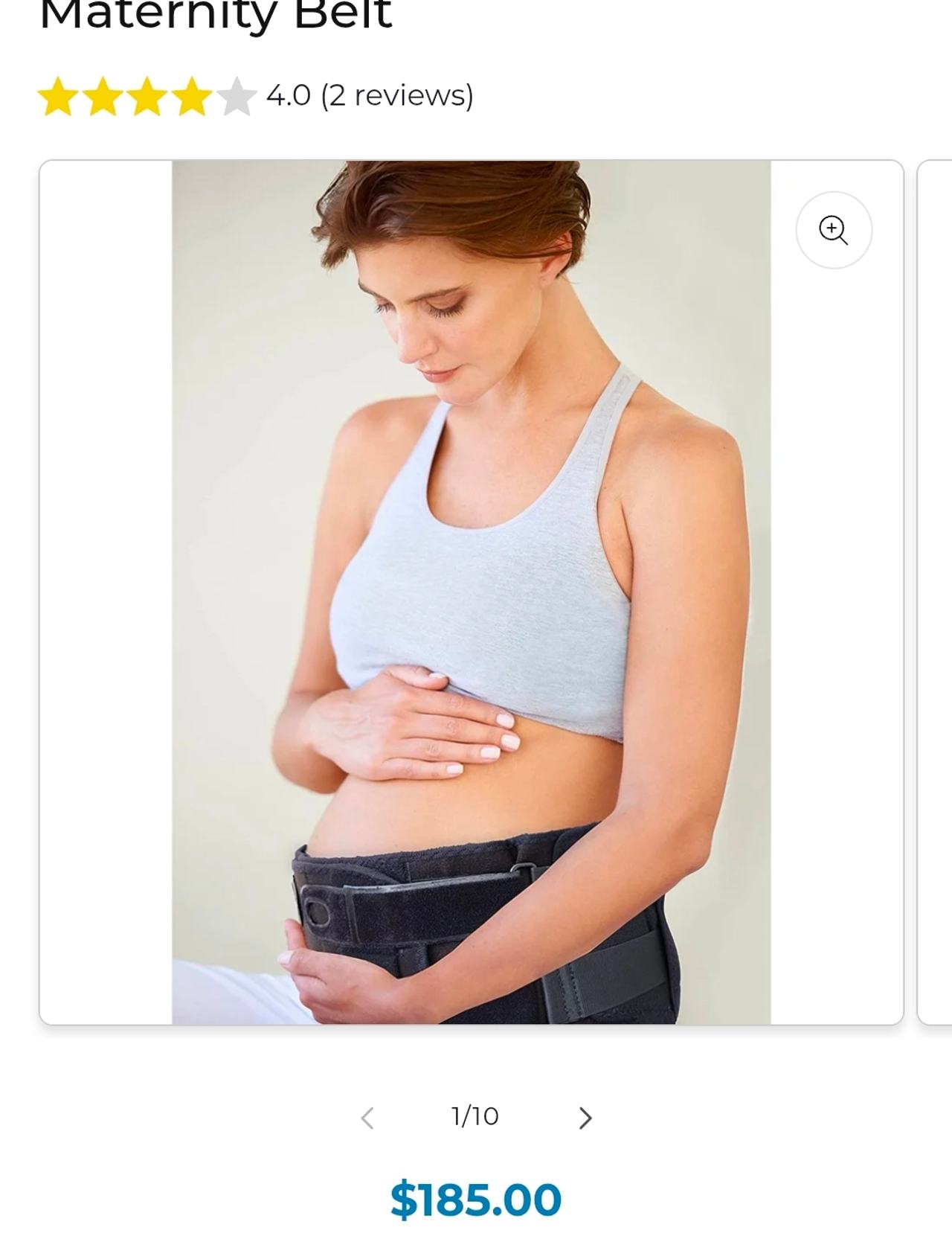 Matriarch Pregnancy Support Maternity Belt Back Support Women L/XL