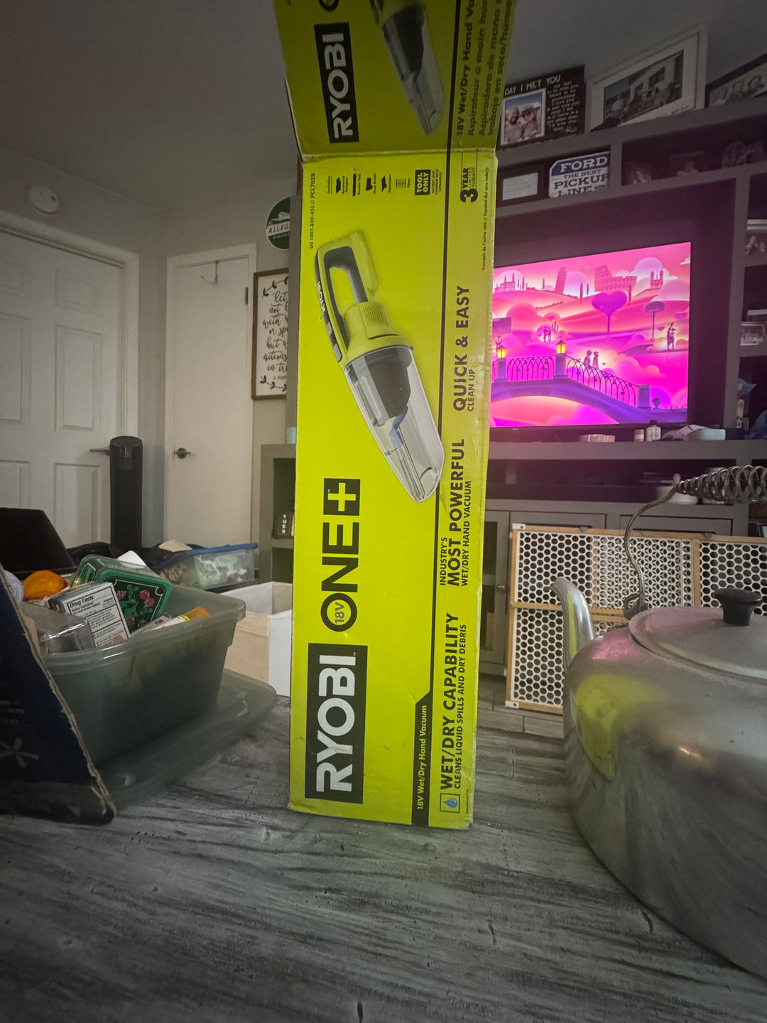 Ryobi ONE+ 18V Cordless Hand Vacuum