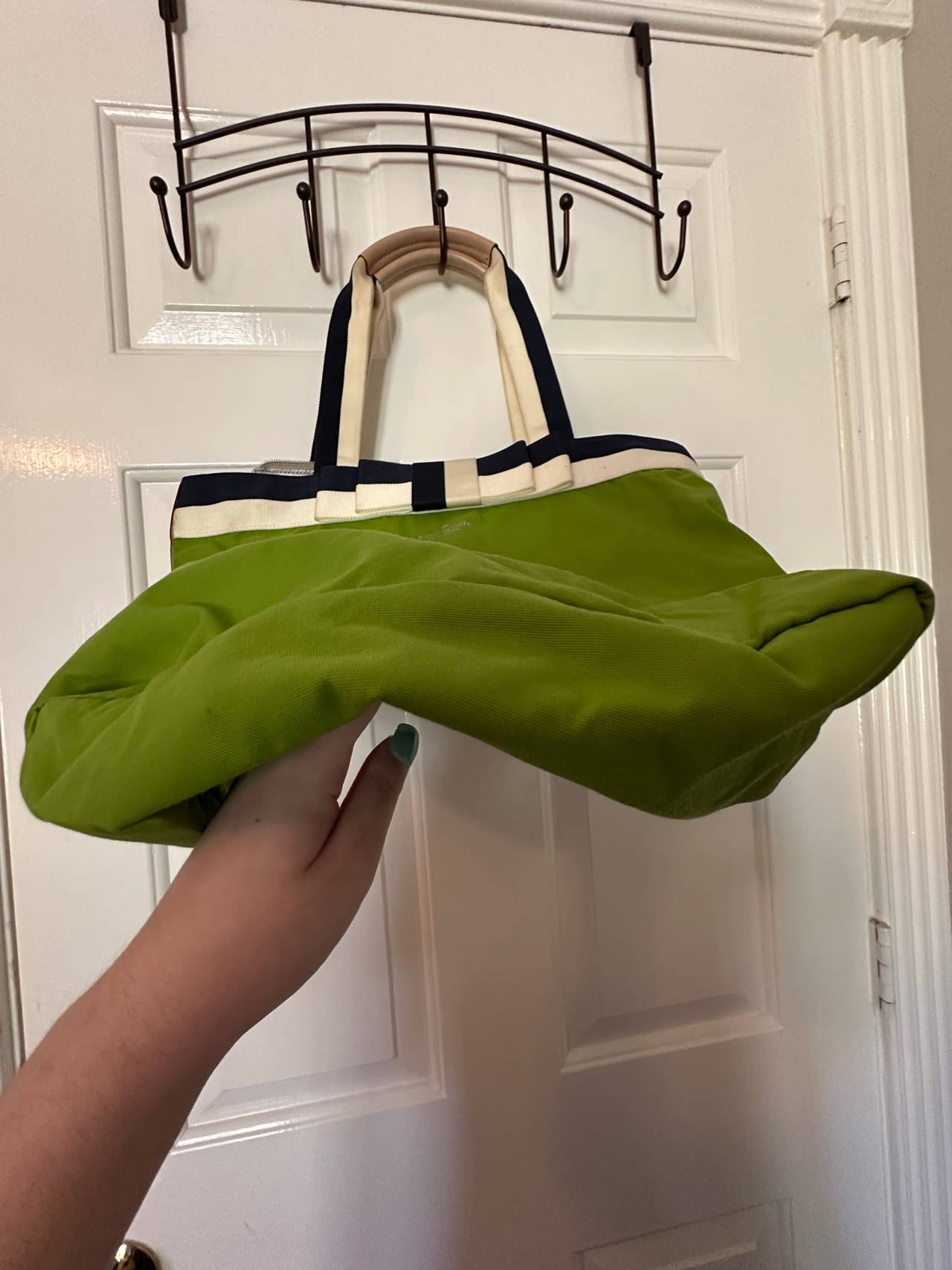 Kate Spade Canvas Bow Tote Bag