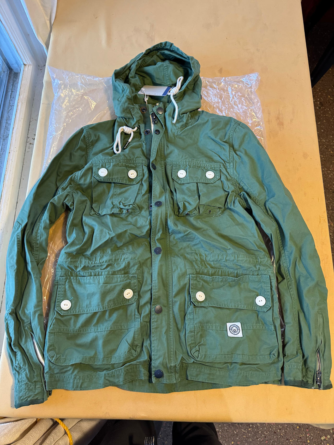 Pretty Green Hooded Field Jacket