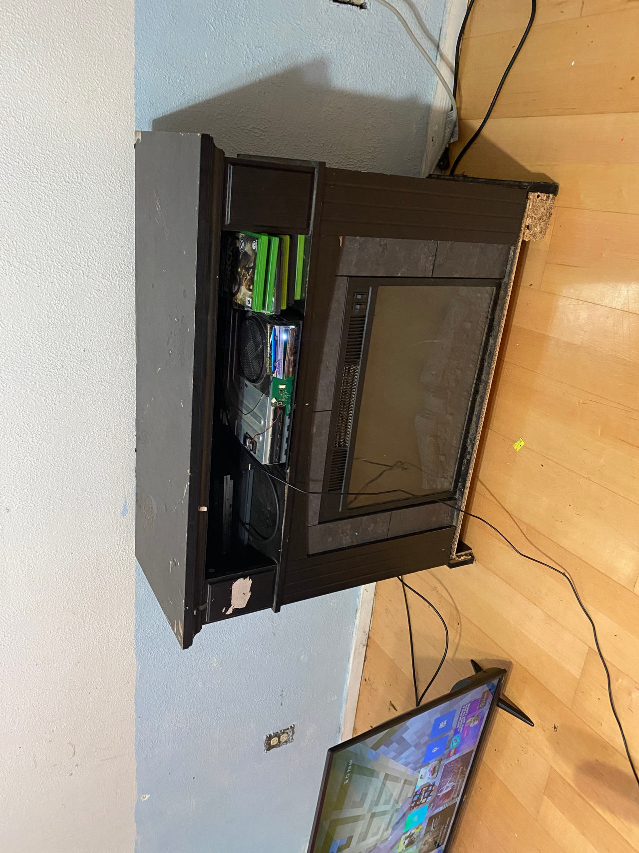 Electric Fireplace TV Stand